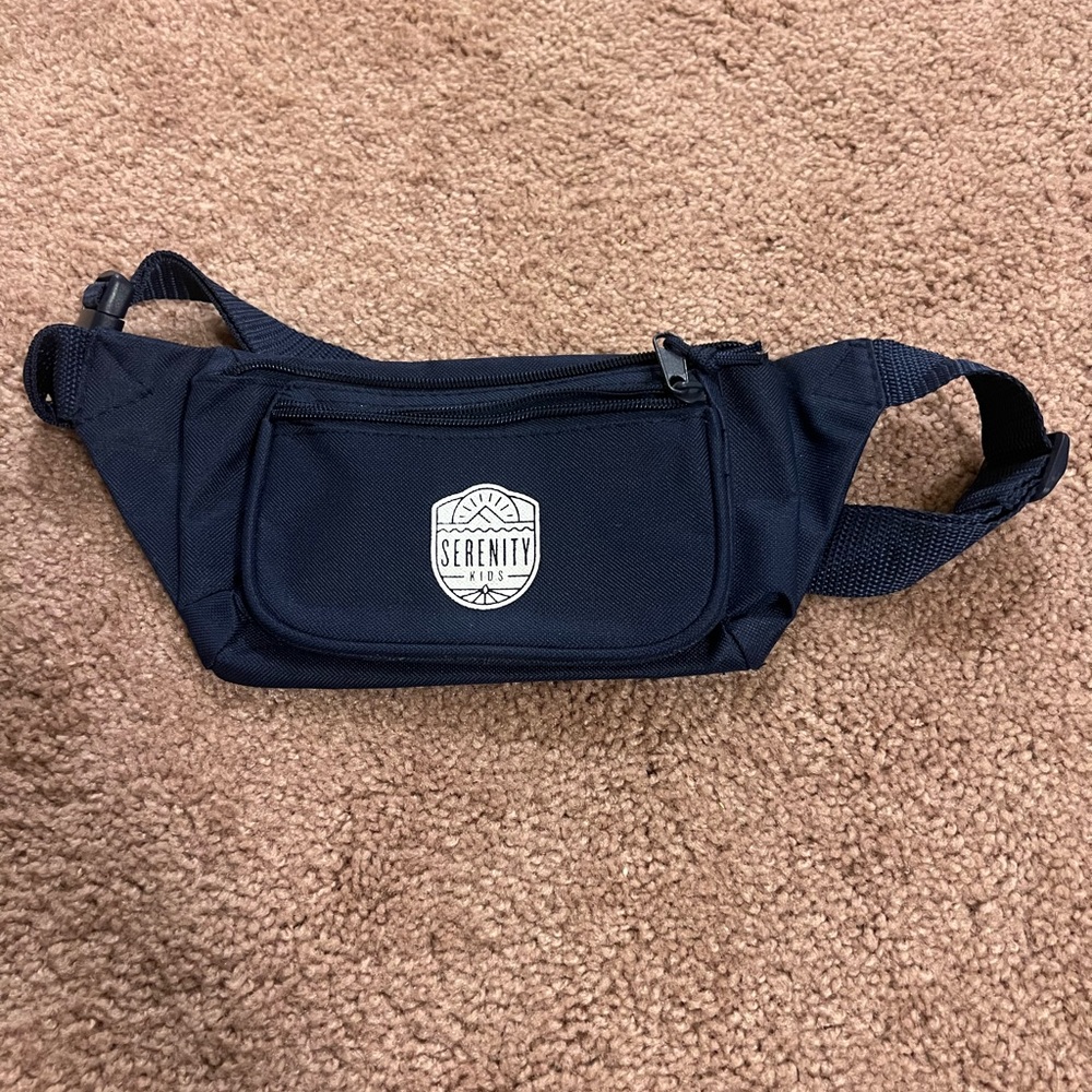 Serenity Navy Blue Fanny Pack